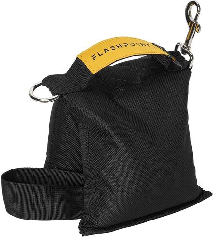 Flashpoint 15 lbs Water-Resistant Cordura Nylon Saddle Shot Bag, Black in Kuwait