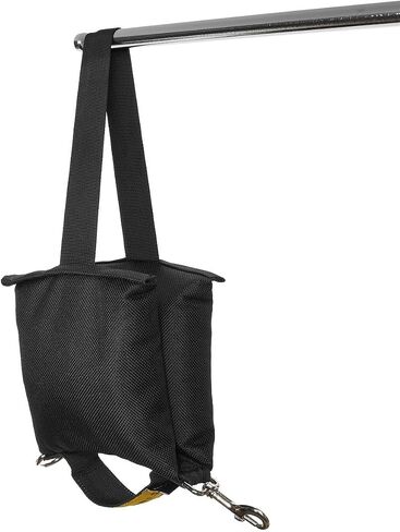 Flashpoint 15 lbs Water-Resistant Cordura Nylon Saddle Shot Bag, Black in Kuwait
