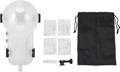 Fabater Clear Underwater Camera Dive Case for X5 60m Protective Housing for Diving Sports in Kuwait