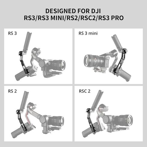 PGYTECH Handgrip Mount Compatible with DJI RS3 / RS3 Pro and Mini / RS2 / RSC2 Ronin Gimbal Handle Stabilizer in Kuwait