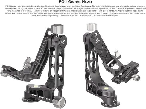 Leofoto LS-365C X Carbon Fiber Tripod + PG-1 Gimbal Head Kit with Carrying Case - LS-365CX+PG-1 (Black) in Kuwait