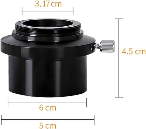 Telescope Eyepiece Mount Adapter M42 Thread 2 Inch to 1.25 Inch Anti Scratch in Kuwait