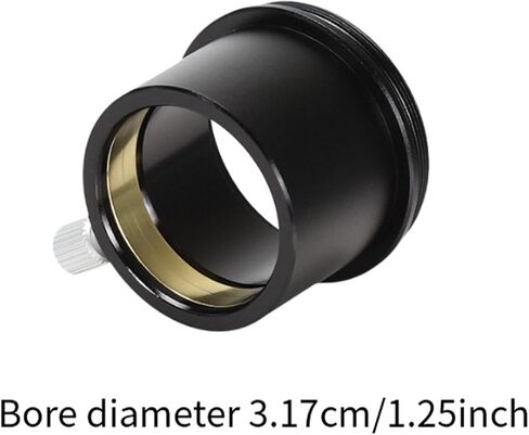 Telescope Adapter Telescope Eyepiece Adapter Eyepiece Mount Adapter Focuser Adapter Compression Ring Fitting Aluminum Alloy Construction Easy in Kuwait
