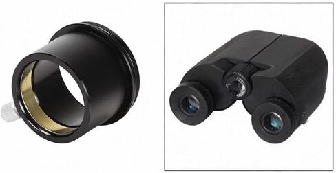 Telescope Adapter Telescope Eyepiece Adapter Eyepiece Mount Adapter Focuser Adapter Compression Ring Fitting Aluminum Alloy Construction Easy in Kuwait