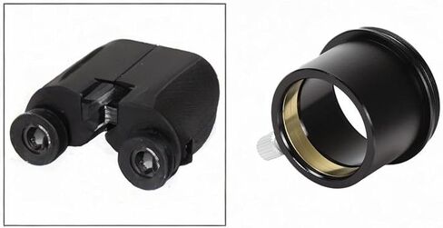 Telescope Adapter Telescope Eyepiece Adapter Eyepiece Mount Adapter Focuser Adapter Compression Ring Fitting Aluminum Alloy Construction Easy in Kuwait