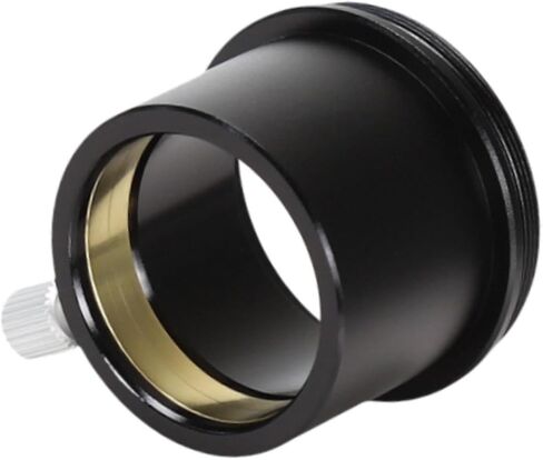 Telescope Adapter Telescope Eyepiece Adapter Eyepiece Mount Adapter Focuser Adapter Compression Ring Fitting Aluminum Alloy Construction Easy in Kuwait