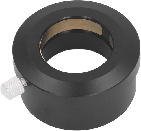 Fabater Telescope Eyepiece Adapter, Anodized Aluminum Alloy 2 Inch to 1.25 Inch Adapter Telescope Mount with Brass Protector and Clamping Screw for Lunar Planetary Observations in Kuwait