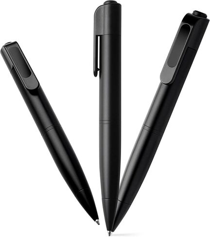 DAMOA 4K UHD Body Camera Pen, Portable Wearable Recording Camera with Clip, 75° Wide-Angle Lens, USB-C Charging, MicroSD Storage Support, Compact Video Recorder for Work, Travel, Meetings in Kuwait