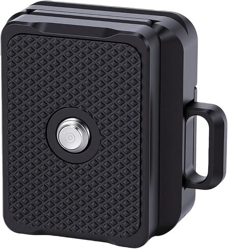 Aluminum Alloy Arrow Storage Case Plate for Camera Tripods and Sliders 38mm, Nonslip Design, Easy Installation, Ideal for Professional Photographers in Kuwait