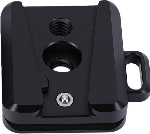 Aluminum Alloy Arrow Storage Case Plate for Camera Tripods and Sliders 38mm, Nonslip Design, Easy Installation, Ideal for Professional Photographers in Kuwait