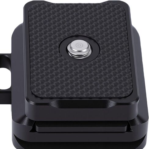 Aluminum Alloy Arrow Storage Case Plate for Camera Tripods and Sliders 38mm, Nonslip Design, Easy Installation, Ideal for Professional Photographers in Kuwait