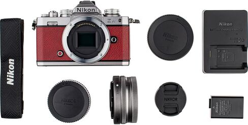 Nikon Zfc Mirrorless Camera with NIKKOR Z DX 16-50mm Lens & Photo Bundle | For Photography & Video | 20.9MP Mirrorless Camera + 64GB Memory Card + Tripod + HDMI Cable + Cleaning Kit in Kuwait