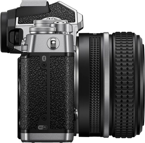 Nikon Zfc Mirrorless Camera with NIKKOR Z 28mm f/2.8 SE Lens, 20.9MP APS-C 4K Vlogging Camera, Retro Style Creator Camera with Wi-Fi, Eye AF, Vari-Angle Screen Bundle with Bag + 64GB Memory Card | For Photography & Video | 20.9MP APS-C Mirrorless Camera + in Kuwait
