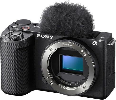 Sony - Alpha ZVE10 II: APS-C Content Creators� Camera - Black (Renewed) in Kuwait