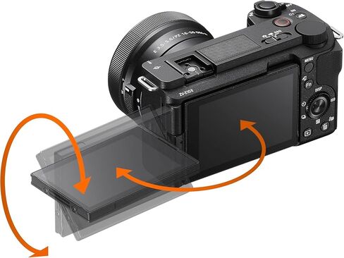 Sony - Alpha ZVE10 II: APS-C Content Creators� Camera - Black (Renewed) in Kuwait