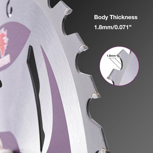 12" Circular Saw Blade, 32T&80T 2pcs-Set, Table Saw Blade, Miter Saw Blade. | Diameter 12 inch Table Saw blade, 12 Miter Saw Blade. Arbor 1 inch, for Cutting Various Wood, Plastic and Composite Materials in Kuwait