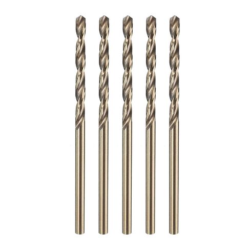 HARFINGTON 10pcs M35 Cobalt Twist Drill Bit 6.8mm(17/64") Dia High-Speed Steel Metric Drill Bit with Titanium Coating for Drilling Hard Metals, Stainless Steel, Alloy Steel, Cast Iron in Kuwait