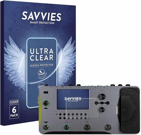 savvies 6 Pack Screen Protector Compatible with Mooer GE1000 Protection Film Clear in Kuwait