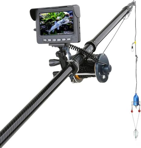 Underwater Fish Finder Camera with Float,Visual Anchor Fishing Device & Storage Case for Ice Lake Sea Boat Kayak Fishing in Kuwait