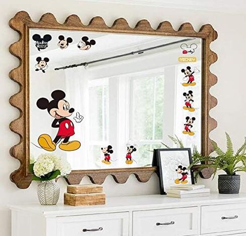 Mouse Inspired Toilet/Restroom Door Sticker Wall Decal 15x20cm in Kuwait