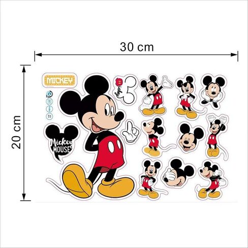 Mouse Inspired Toilet/Restroom Door Sticker Wall Decal 15x20cm in Kuwait
