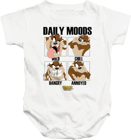 Popfunk Looney Tunes Taz Daily Moods Unisex Infant Snap Suit for Baby in Kuwait