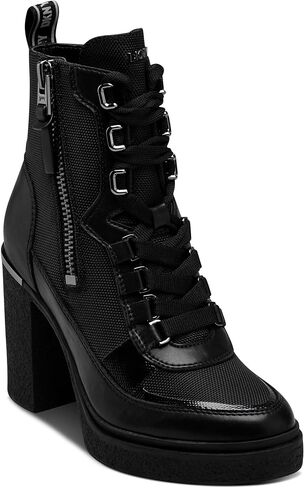 DKNY Women's Toia Platform Combat Boot with Block Heel in Kuwait