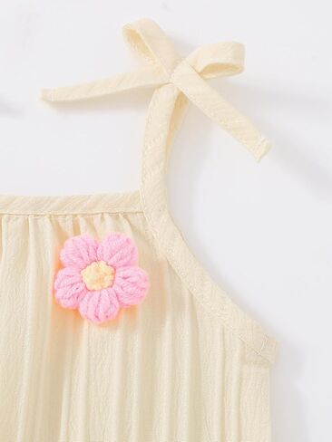 3-piece baby bow suspender skirt set for spring and summer in Kuwait