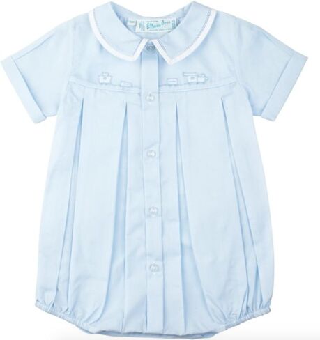 Feltman Brothers Baby Boys Blue Train Bubble Outfit (9M) in Kuwait