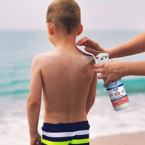 Coral Isles SPF 50 KIDS Spray Reef Compliant Broad Spectrum 16 Fl Oz in Kuwait