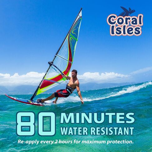 Coral Isles SPF 50 KIDS Spray Reef Compliant Broad Spectrum 16 Fl Oz in Kuwait