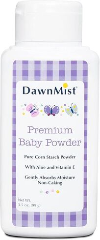 Dukal BP35C DawnMist Baby Powder, Premium, 3.5 oz., Full Case (Pack of 2) in Kuwait