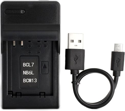 Norifon NB-6L USB Charger for Canon PowerShot SX530 HS, SX610 HS | Compaitible with Canon PowerShot SX710 HS, SD1200 IS, SD1300 IS, S120 IXY 10S IXY 30S Camera in Saudi Arabia