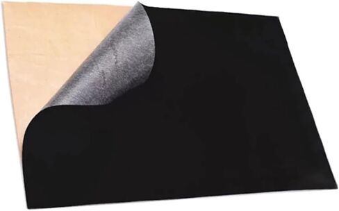 Black Matte Flocking with Adhesive Backing 100x48cm, Used for Better Imaging of Telescope Light in Kuwait