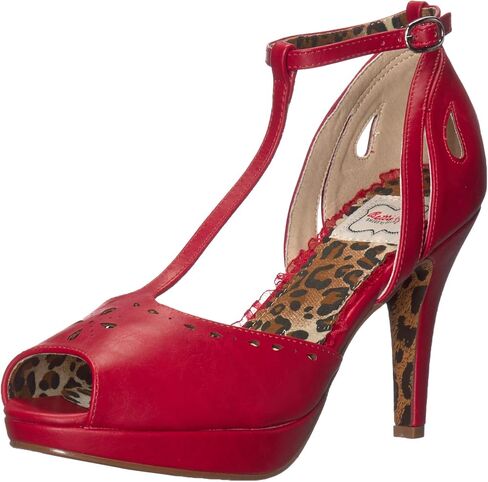 Bettie Page Women's 412-Willie Peep Toe Pump in Kuwait