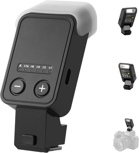 VILTROX Vintage Z2 TTL Foldable Mini Camera Flash for Nikon | 700 Full Power Flashes, 2s Recycle, USB-C Charging Mini Speedlite GN6 with 5 Levels (Z2-N) in Kuwait