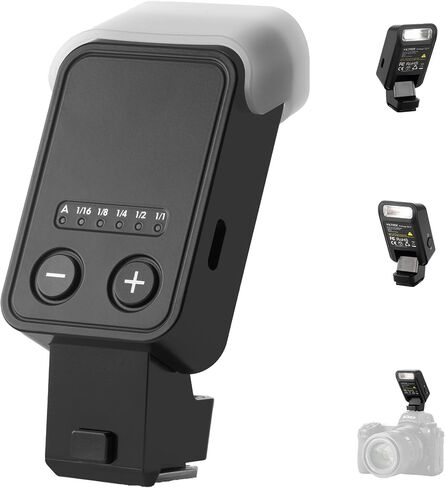 VILTROX Vintage Z2 TTL Foldable Mini Camera Flash for Nikon | 700 Full Power Flashes, 2s Recycle, USB-C Charging Mini Speedlite GN6 with 5 Levels (Z2-N) in Kuwait