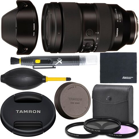 Tamron 35-150mm f/2-2.8 Di III VXD Lens for Sony E (AFA058S700) + ZoomSpeed Pro Kit Combo Bundle in Kuwait