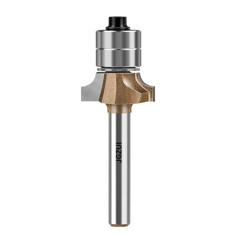 Roundover Router Bit 1/4" Shank 1/4" Radius Double Bearing in Kuwait