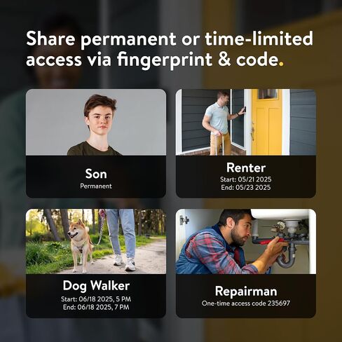 Nuki Keypad 2.0 Fingerprint Door Access, Secure Code Entry for Smart Lock, Easy Install, Keyless Entry for Kids, Seniors, Guests, Smartphone-Free Access in Kuwait