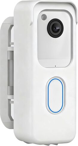 Angle Adjustable Mount for Blink Video Doorbell 2nd Gen (2025 Release), Blink Doorbell Mount with Full Cover Protection Case, No-Drill Mounting Bracket for Doorbell Camera, Wide Viewing Range in Kuwait