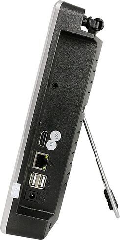 No HDD 12Inch LCD Wireless WiFi NVR 10 Channels Network Video Recorder, 1080P/3MP/5MP Motion Detection Zones, Built-in Speaker, 24/7 Recording, Work with Hiseeu Wireless Cameras in Kuwait