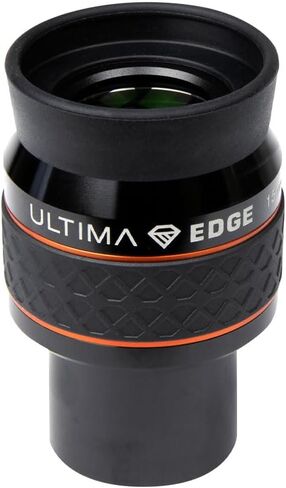 Celestron Ultima Edge 15mm 1.25" Eyepiece for Versatile Mid-Power Viewing | Versatile Mid-High Magnification, Sharp Edge-to-Edge Performance, Long Eye Relief, Twist-Up Rubber Eyecup, 5-Element Lens in Kuwait