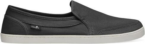 Sanuk Womens Pair O Dice Loafers | Womens Shoes | Slip On Shoes for Women | Women's Slip-on Loafers | Comfort Footbed, Washed Black, 7 in Kuwait