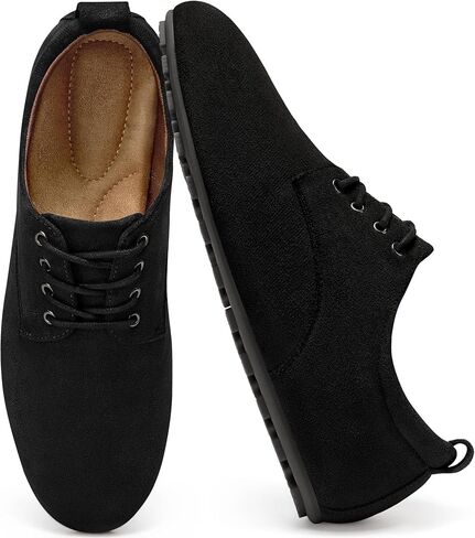 Ecetana Loafers for Women Work Shoes Comfortable Dressy Lace Up Penny Loafer for Casual Business Driving in Kuwait