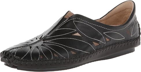 PIKOLINOS Jerez 578-7399 Women's Slip-On Moccasins - Premium Calfskin Leather - Removable Cushioned Insole, Elastic Fit, Lightweight Everyday Comfort and Support in Kuwait