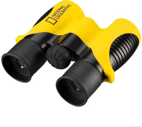 National Geographic 6x21 Children's Binoculars, Robust and Handy Children's Binoculars with Rubber housing, Including Bag and Strap in Kuwait