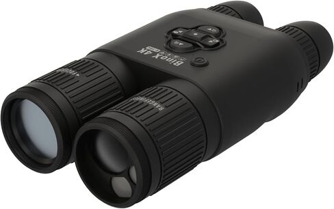 ATN BinoX 4K 4-16X Smart Day/Night Binoculars with Laser Range Finder, Full HD Video rec, WiFi, Smooth Zoom and Smartphone Controlling Thru iOS or Android Apps in Kuwait
