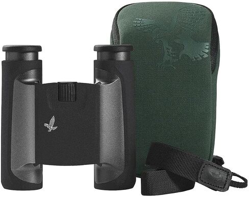 Swarovski Optik 8x25mm CL Pocket Wild Nature Waterproof Roof Prism Binocular with 6.8 Degree Angle of View, Anthracite | For Birdwatching, Travel & Outdoor Adventures foldable, fits comfortably in hand and pocket, easy to use, waterproof in Kuwait