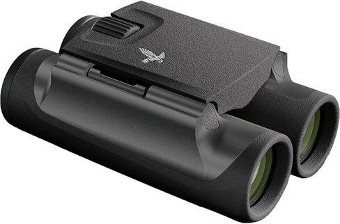 Swarovski Optik 8x25mm CL Pocket Wild Nature Waterproof Roof Prism Binocular with 6.8 Degree Angle of View, Anthracite | For Birdwatching, Travel & Outdoor Adventures foldable, fits comfortably in hand and pocket, easy to use, waterproof in Kuwait